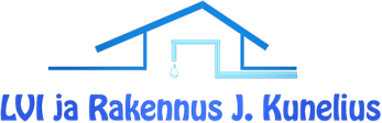 LVI ja Rakennus J.Kunelius Ky-logo